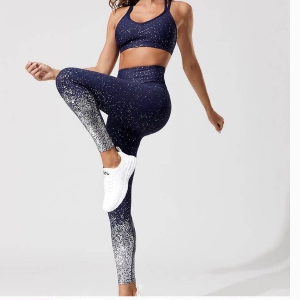 Beyond Yoga Alloy Ombre High Waisted Legging - S